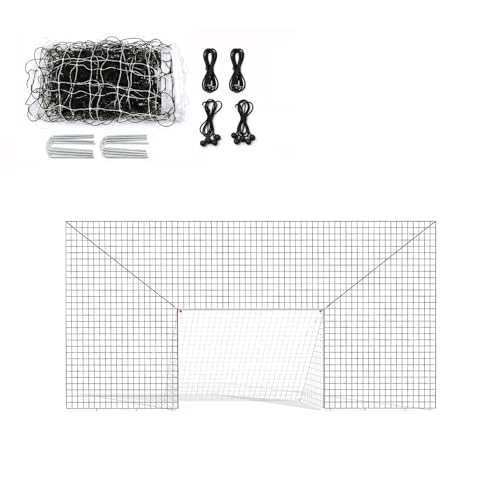 3-in-1 Soccer Goal with Rebounder & Backstop Net, Soccer Training Equipment for Backyard, Soccer Rebounder for Shooting, Passing & Ball Control, Kids & Youth - style: Large Accessories