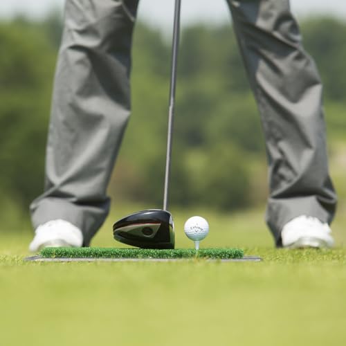 Callaway FT Launch Zone Golf Hitting Mat – Indoor/Outdoor Golf Swing Trainer - size: 8" x 1'4" (L x W)