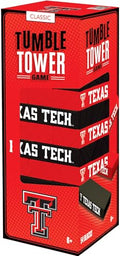 MasterPieces Tumble Tower - NCAA Texas Tech Red Raiders, Officially Licensed Wood Blocks - style: Texas Tech Red Raiders