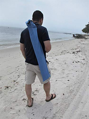 13 ft Beach Windscreen Privacy Wind Blocker + Free Bag and Mallet Made in Europe