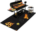 Under Grill Mats for Outdoor Grill – 5 Layer Fireproof Waterproof Oil-Proof, BBQ Mat for Deck, Patio, Fireplace (3 Layer/48x30) - size: 3 Layer/48x30