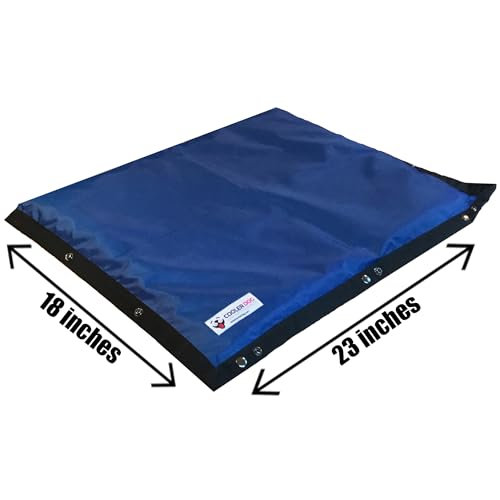 CoolerDog Hydro Cooling Mat for Dogs – Dog Cooling Mat & Cooling Pad for Hot Weather – Triple Layer Cooling with Ice Sheet & Water Cushion (Small/Medium 23" x 18") - size: Standard - 1 Pack