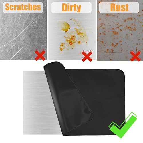 Heat Resistant Grill Mats for Outdoor Grill Compatible with Blackstone 17 & 22 Inch Griddle to Protect Your Prep Table and Outdoor Grill Table, Fire Proof & Water Proof & Oil Proof BBQ Mat - color: Black, size: 24x31x0.02in