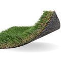 15 x 73 Feet Artificial Grass Mat for Lawn/Deluxe Realistic Synthetic Turf Rug [Thick Carpet of Fake Grass Patch Pads for Outdoor, Landscaping, Pets, Dogs, Puppy Potty, and Backyard]