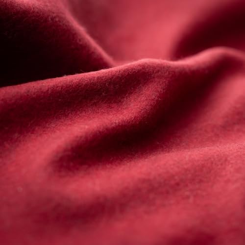 Arcturus Military Wool Blanket - Warm, Thick, Washable - Great for Outdoors, Camping, Stadium Blanket, Picnics, Travel - Car & Bushcraft Survival Kits - color: Wine