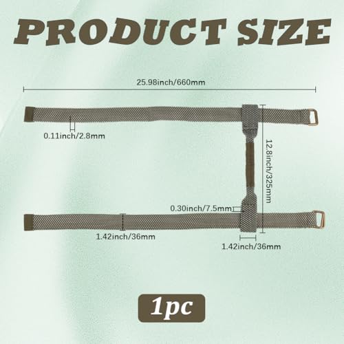 GORGECRAFT 66cm Outdoor Picnic Blanket Carry Strap Portable Cotton Handle Belt Carrier Motorcycle Bedroll Adjustable Straps Holder for Yoga Exercise Mat Carpet Home Camping Travel Beaches Rug - color: Dark Slate Gray