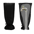 Outdoor Faucet Covers for Winter Freeze Protection,20.4"X8" Hose Bib Covers for Winter,Reusable Thicker Waterproof Insulated Spigot Cover - color: 20.4"X8" faucet cover