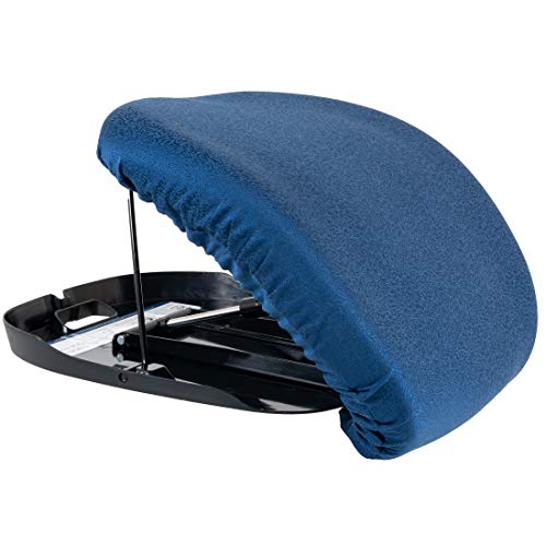 Carex Upeasy Seat Assist - Chair Lift And Sofa Stand Assist - Portable Lifting Seat With Support Up to 220 Pounds, Provides 70% Assistance, Blue - style: Wt Cap: 95 lbs - 220 lbs