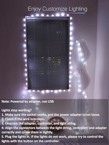 BrizLabs Smart Christmas Fairy Lights, 98ft 300 LED WiFi Christmas Fairy Lights Work with Alexa & Google Home, Rainbow Xmas Light Dimmable Xmas Decorative Lighting Music Sync for Home Holiday Party - color: 300 LED Smart (Silver Wire)
