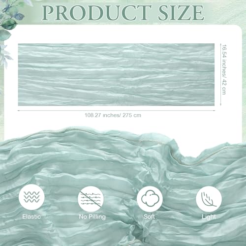 Moukeren 10 Pcs 71''x102'' Extra Large White Outdoor Boho Picnic Blanket with Green Table Runner 8 Throw Pillow Cover Oversized Washable Portable Beach Blanket for Valentine Picnic Camp Lawn Wedding - color: Green