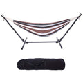Camping Hammock with Stand, Portable Hammock with Stand, Outdoor Hammock Heavy Duty Hammock Bed 250lbs Capacity Travel Bed with Carrying Case for Backpacking, Travel, Beach, Backyard, Patio, Hiking - color: C