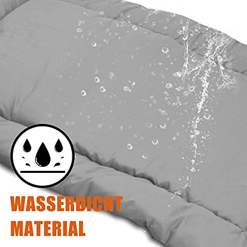 Outdoor Dog Bed, 35”x24“ Portable Camping Travel Dog Bed, Soft, Comfortable, Waterproof, Non-Slip, Machine Washable Easy to Clean Pet Mat for Small, Medium and Large Dog and Cat