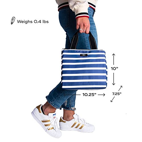 SCOUT Eloise Lunch Bag - Lightweight Insulated Soft Cooler, Opens Wide, Zips Closed, Interior Pocket - color: Virginia