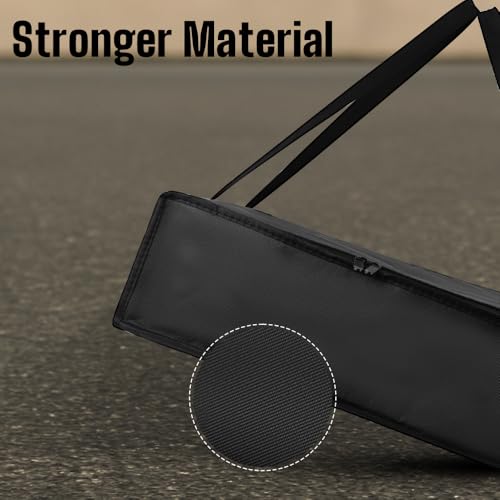 Bodaon Insulated Pizza Bags for Delivery & Plastic Portable Drink Carrier, 20" x 20" x 6" Thermal Food Carrier for Hot and Cold Food, Large Warming Bag for Catering and Delivery, 1-Pack - color: Black Bag with Drink Carrier, size: 20" x 20" x 6"
