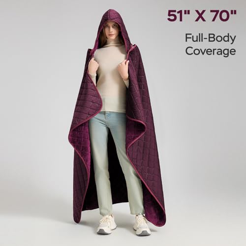 Waterproof Camping Blanket - Cozy Coral Fleece Lining, Triple Layers Warm Comfy Foldable for Camping Stadium, Beach, Picnic, Grass, Concerts, Car, Dog, 51''X 70'' Red - color: Red