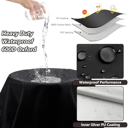 Zero Gravity Chair Cover,Outdoor Heavy Duty 600D Waterproof Zero Gravity Lounge Chair Cover,Patio Folding Zero Gravity Recliner Cover.black,39" L x 26" W x 45" H. - color: Black, size: 39" L x 26" W x 45" H