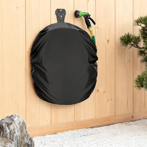 Hose Cover for Winter | Waterproof Dustproof Sun-Proof Protector - Adjustable Garden Hose Holder Cover - for Backyard Farm Outdoor House Balcony Lawn Patio Gardener Farmer