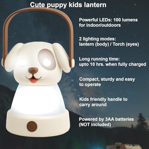 Kids Camping Essentials – LED Kids Lantern and Rechargeable Kids Headlamp Set | Multiple Purposes Kids Nightlight/Flashlight Toys –Holiday, Halloween N Birthday Gifts for Toddlers