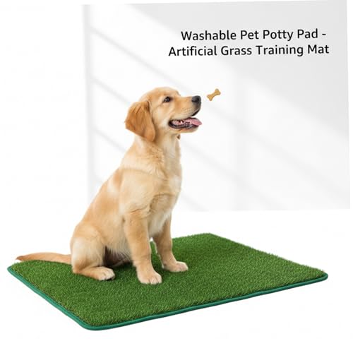 Artificial Grass for Dogs Potty Dog Grass Pad, 18x28 Inch Artificial for Dogs Potty Training, Realistic Turf Mat for Indoor & Balcony Use