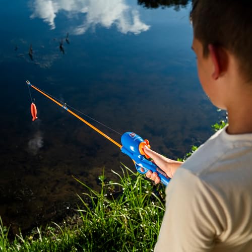 Shakespeare Youth Fishing Reel and Rod Combo - color: Mattel Hot Wheels