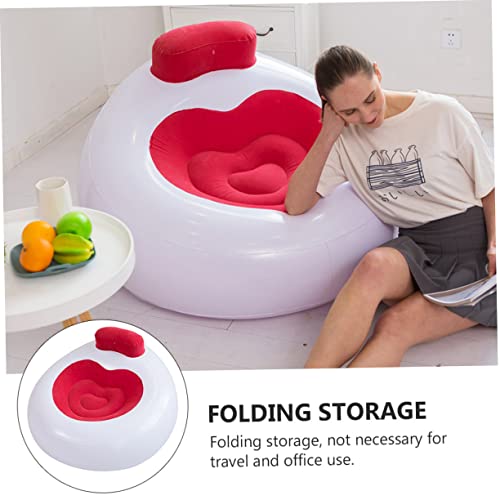 Toddmomy Inflatable Lounge Chair Reclining Camping Oversized Lawn Chair for Outdoor Travel Festivals