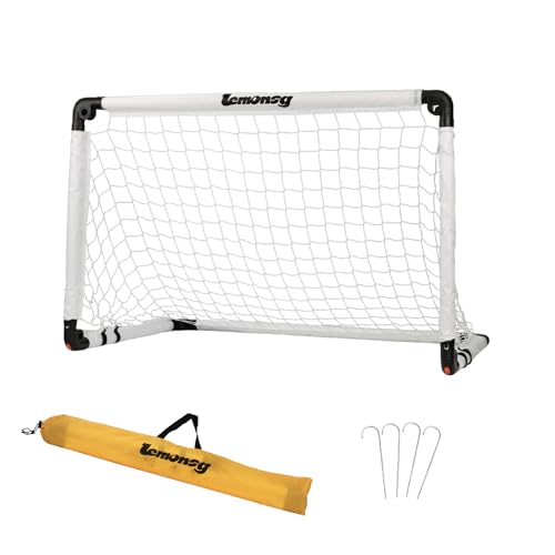 Small Soccer Goals for Kids, Foldable Mini Soccer Goal Set with Portable Soccer Net for Kids, Kid Soccer Goal for Indoor Outdoor Backyard Play, Soccer Toy Gift for Children - size: Elite White: 35.43×23.62×23.62 inch in goal
