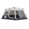 Coleman 4/6/8/10 Person Instant Camping Tent with 1-Minute Setup, Large Family Tent with Pre-Attached Poles, Air Vent, & Carry Bag, Sets Up in About 60 Seconds - size: Pfas-free, style: 8-person