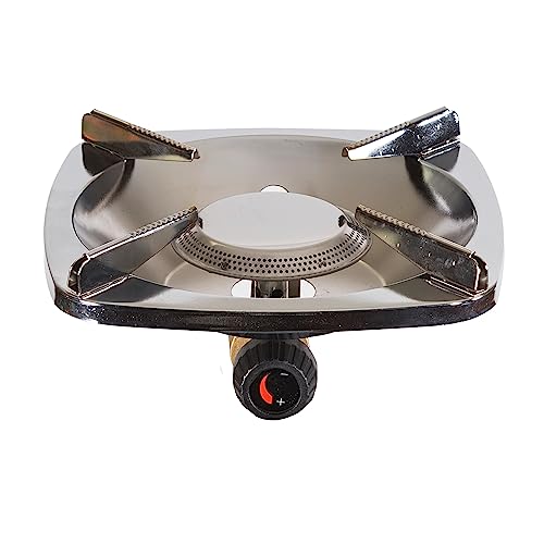 Stansport Single Burner Outdoor Portable Camping Stove - style: 10,000 Btu (with DuraBase)