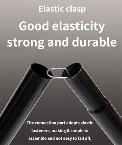 Camping Tarp Poles Tent Poles Adjustable for Tarp Canopy Awning Beach Shade (Dia 0.6"/Length 80.7") - color: Dia 0.6"/Length 80.7"