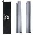 Camping Tarp Poles Tent Poles Adjustable for Tarp Canopy Awning Beach Shade (Dia 1.0"/Length 86.6") - color: Dia 1.0"/Length 86.6"