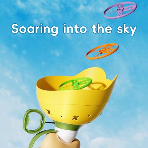 Ivtivfu Flying Disc Launcher Toy Supplements (24PCS), Outdoor Toys for Ages 3 4 5 6 7 8 Boys and Girls, Suitable for Handheld and Stomp Disc Launchers, Outside Kids Games for Beach Yard and Park