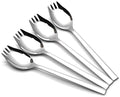 4-pack Stainless Steel Sporks for Everyday Use,Camping Hiking Heavy Duty Flatware set,8.2-inch,7.6-inch,5.9-inch (8.2 inch) - size: 8.2 inch
