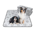 Qeils Reusable Puppy Pads, 2 Pack Washable Pee Pads for Dogs, Waterproof Non Slip Wee Wee pad, Absorbent and Leakproof Training Mats for Potty, Crate, Playpen, Bed, Sofa, 36"x 36" - size: 36x36(pack of 2)-pet