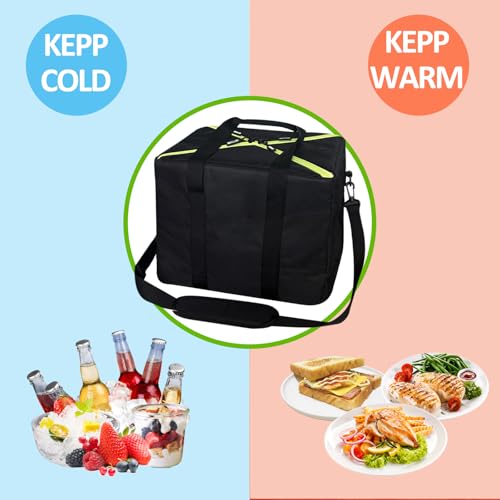 All-in-One Party Cooler Bag with Folding Design and Insulated Compartments -GETTOONE Ideal for Tailgating and Outdoor Events! - size: 18 x 12 x 14 inch