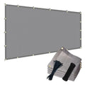 POYEE 90% 8x10ft Sun Shade Cloth for Outdoor Deck Backyard Patio Garden Pergola Cover Canopy Gray - size: 8x10ft