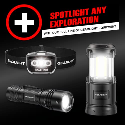 LED Flashlight High Lumens, Mini Tactical LED Flashlight 2 Pack, 5 Modes Zoomable Beam, Battery Powered (Batteries Not Included) for Camping, Hunting, Home & Emergency, Compact Small LED Flashlight - color: 2 Pack, (Batteries Not Included)