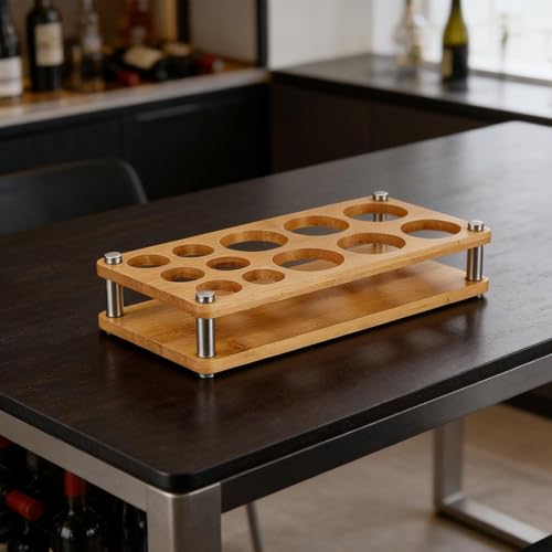 Glass Holder, Wine Drinks Cup Storage Carrier, Drink Cup Storage Holder, Glasses Organizer, S 12 Hole - color: S 12 Hole