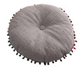 Round Cushion Ball Round Pillow Sofa Cushion Floor Pillow (Grey, 15.7in40cm) - color: Grey
