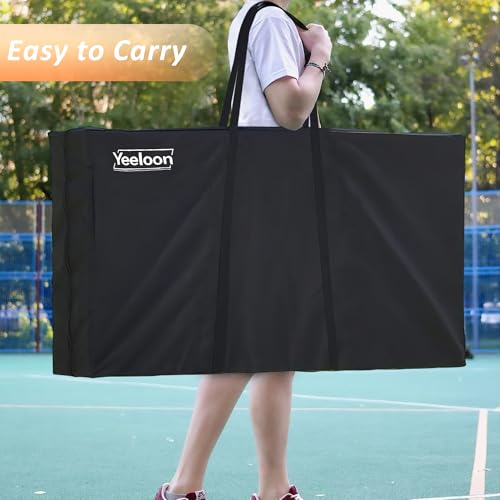 Cornhole Set, Regulation/Tailgate Size Cornhole Boards with 8 Bean Bags and Carrying Case, 4x2/3x2 Corn Hole Outdoor Game Toss Board for Adults Outside Activities - color: 4'x2' Natural Wood