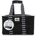 Fancy Panz - Black Insulated Casserole Carrier Bag - Insulated Thermal Bags for Hot & Cold Food Holds 2 Standard Size Fancy Panz - 2 Pockets - Food Container - Hosting Essentials - color: Black