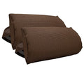 Zero Gravity Chair Set of 2 Replacement Pillow Headrest with Elastic Band, Universal Soft Removable Padded Cushion Head Pillow for Zero Gravity Lounge Chair, Folding Patio Lawn Recliner Chair, Brown - color: Brown, size: 2 Pack
