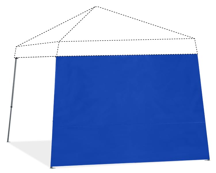 ABCCANOPY Slant Leg Canopy SunWall, 1 Pack Sidewall Only, Blue - color: Blue