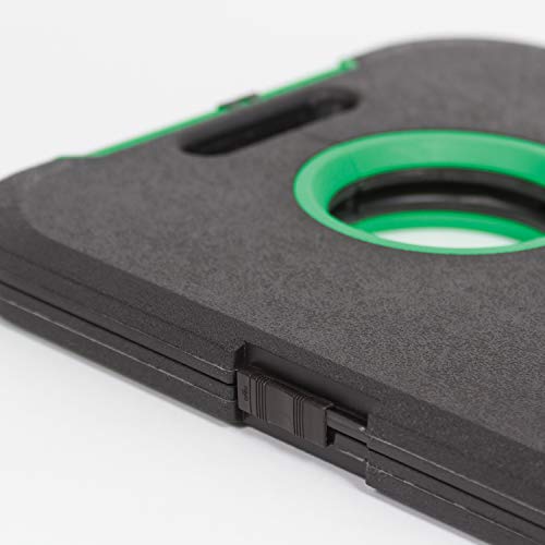 EastPoint Sports Go! Gater Cornhole – Light-Up and Travel Versions – Easy Storage & Light-Weight – Perfect for Outdoor and Indoor Play - style: Standard Board - Black/Green