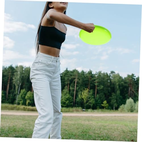 BESPORTBLE 6pcs Disc Golf Putter Midrange and Driver Discs for Beginners and Professionals Lightweight White Yellow and Green and Tracking