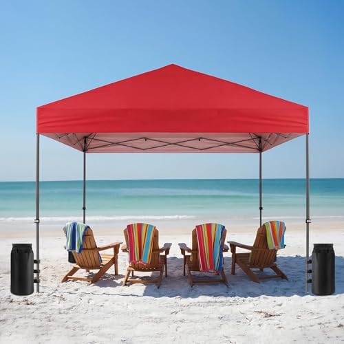 Esmorah 160 LBS Canopy Sandbags Weight Bags with Handle(4-Pack), 1680D Heavy Duty Black Tent Sand Bags, Outdoor Sandbag for Gazebo Wide Legs, Patio Umbrellas, Pop Up Sun Shelter (Without Sand) - size: 40LB (4-Pack) with Handle – Upgraded