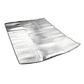 Wind Tour Outdoor Double-Sided Moisture-Proof Aluminum Foil Foam Pad Waterproof and Insulating Foil Mat Picnic Mat Camping Mat for Beach Tent and Camping - size: 57" X 76.8"