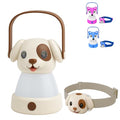 Kids Camping Essentials – LED Kids Lantern and Rechargeable Kids Headlamp Set | Multiple Purposes Kids Nightlight/Flashlight Toys –Holiday, Halloween N Birthday Gifts for Toddlers
