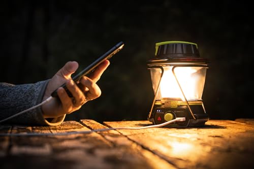 Lighthouse 600 Multi Functional Adjustable Light Perfect for Camping, Outdoor Events, or Emergency use Lumens USB Charging of Phones and Small Devices Long-Lasting Lithium Battery. - style: Lighthouse 600