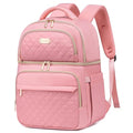 Backpack Cooler Lunch Backpack Double Decker Lunch Box,Insulated Backpack Lunch Cooler Bag, Lightweight Leakproof Lunchbox Backpack for Women Men to Travel,Picnic,Hiking,Beach,Camping - color: Pink