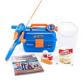 Shakespeare Youth Fishing Reel and Rod Combo - color: Mattel Hot Wheels 7 pc Kit